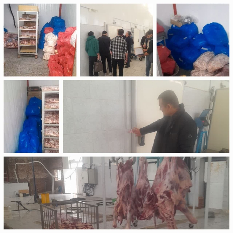 کشف محل غیر مجازقطعه بندی گوشت در نقده